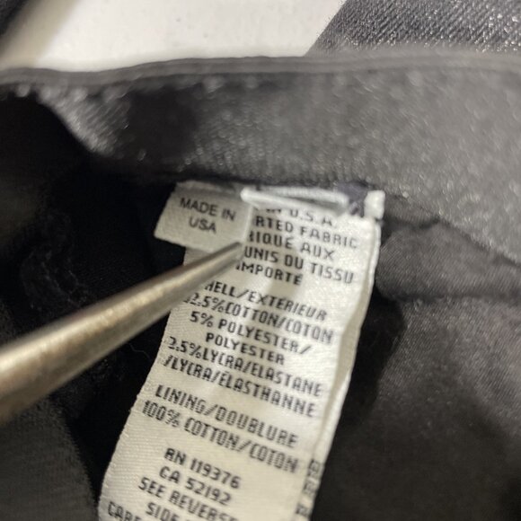 Helmut‎ Lang Jeans Womens Size 25 Black Skinny Pull On Jegging Stretch Low Rise - Picture 9 of 13